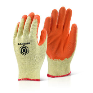 Beeswift Economy Grip Glove Orange 10pk