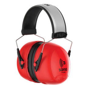 JSP Sonis 3 Extra Visibility Adjustable Ear Defenders 37dB SNR